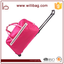 Durable Travel Bag Trolley Nylon Travel Bag With Wheels